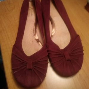 3/$30 Clarks Real Suede Flats
